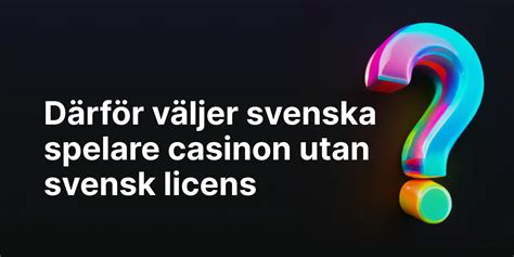 casinon utan svenska licens